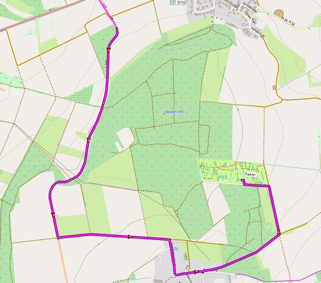 GoogleMaps Karte BfnL Gelände